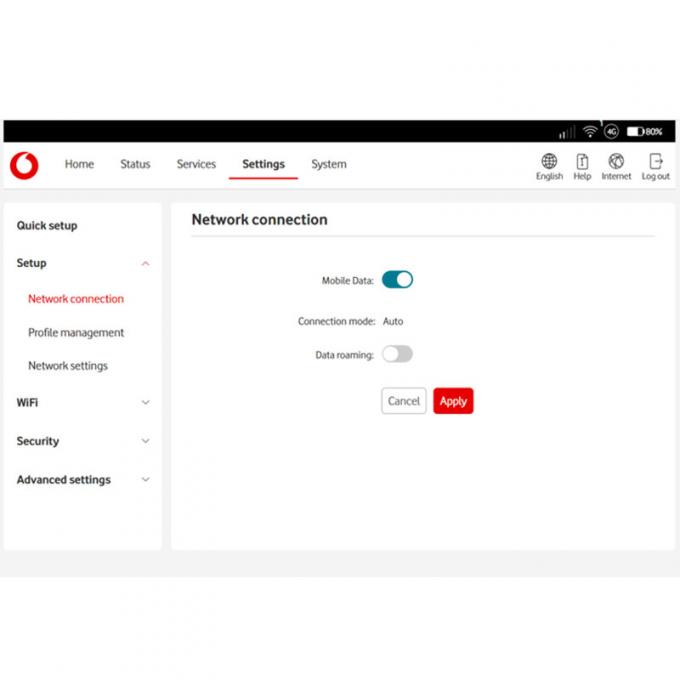 โวดาโฟน R228T Pocket Router ตัวเดิม 150Mbps 4G LTE ไวฟายไร้สาย โมเดมพกพา Mini Outdoor Hotspot ด้วยสล็อตการ์ด SIM 4