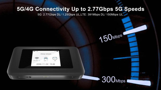 5000mAh 5G Dual-Band Pocket Router WiFi 6 Hotspot with SIM Slots 72H Streaming for Travel & Remote Work 9