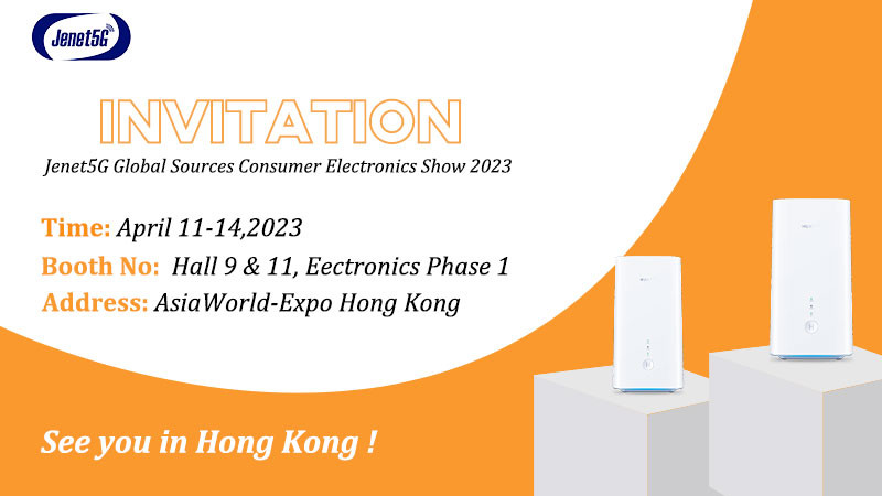 บล็อกบริษัทล่าสุดเกี่ยวกับ Jenet5G Global Source Consumer Electronics แสดงปี 2023
