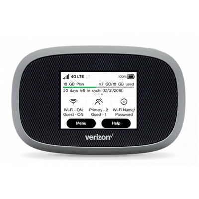 Inseego Verizon Jetpack MiFi 8800L Global LTE Mobile Hotspot แบตเตอรี่ 4400 mAh