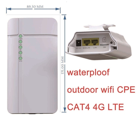 ซื้อ Waterproof Outdoor LTE Outdoor CPE 150Mbps Wireless Hotspot Router สำหรับกล้อง IP online manufacture