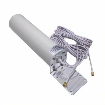 ซื้อ 4G LTE เสาอากาศกลางแจ้ง 698-2700MHz 12DBi Omni ภายนอก Barrel เสาอากาศ Daul SMA online manufacture