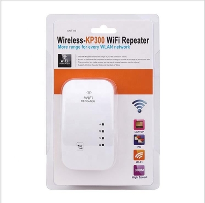ซื้อ ODM KP300W จุดเชื่อมต่อ Wifi ระยะไกล 802.11n 300Mbps Wifi Repeater Booster online manufacture