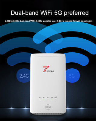 ซื้อ Unlock ZLT X21 CPE Indoor Sub NSA SA Modem 6GHz Wifi Router Mobile Wireless 5G online manufacture