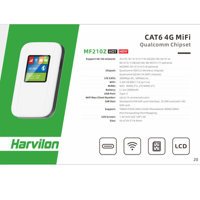 ซื้อ 5V 1A 4G มือถือ WiFi Router ในสีขาว / ดํา / ทอง / แดง online manufacture