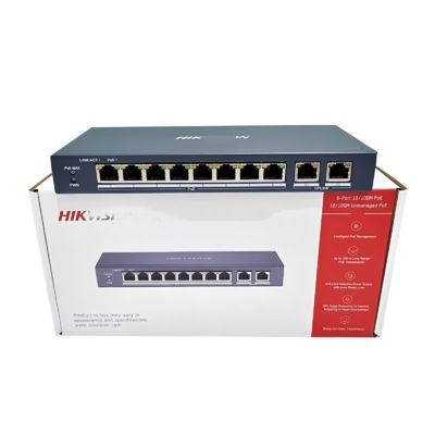 ซื้อ สวิตช์ POE แบบ Unmanaged Fast Ethernet 8 พอร์ต Hik DS-3E0310HP-E ดั้งเดิม online manufacture