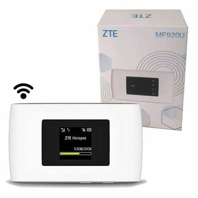 เราเตอร์ Wi-Fi 4G LTE ZTE MF920U D680 เส้นทาง Rmakita เราเตอร์สำรองไฟ