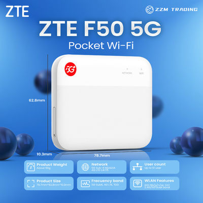 Router Pocket WiFi 1.6Gbps SA/NSA 5G โฮตสปอตมือถือ Pocket Mini WiFi Router