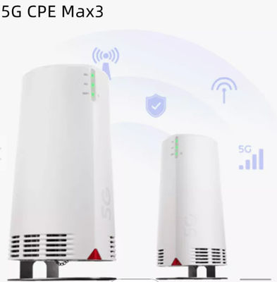 5G CPE Max 3 Outdoor Router CPE Mesh Wifi 6 NSA+SA พร้อมการสนับสนุนการเพิ่มแอนเทนนา RJ45 Sim Card Slot 5g Wifi Extender Router