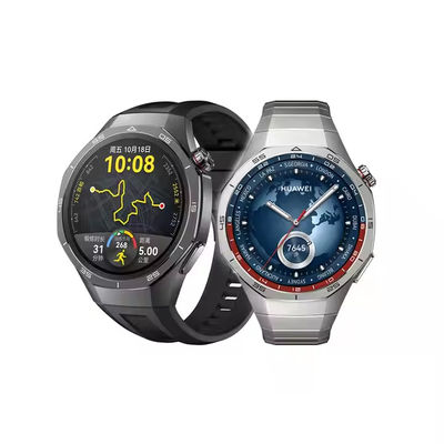 นาฬิกาอัจฉริยะ HUAWEI WATCH GT 5 Pro หน้าจอสี AMOLED ติดตามการออกกำลังกายและสุขภาพ นาฬิกาข้อมือ แบตเตอรี่ใช้งานได้นานสูงสุด 2 สัปดาห์
