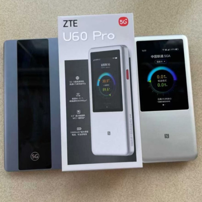 ZTE U60 Pro MU5250 5G Pocket WiFi Router 5G-A WiFi7 Portable Router รุ่นภาษาอังกฤษ